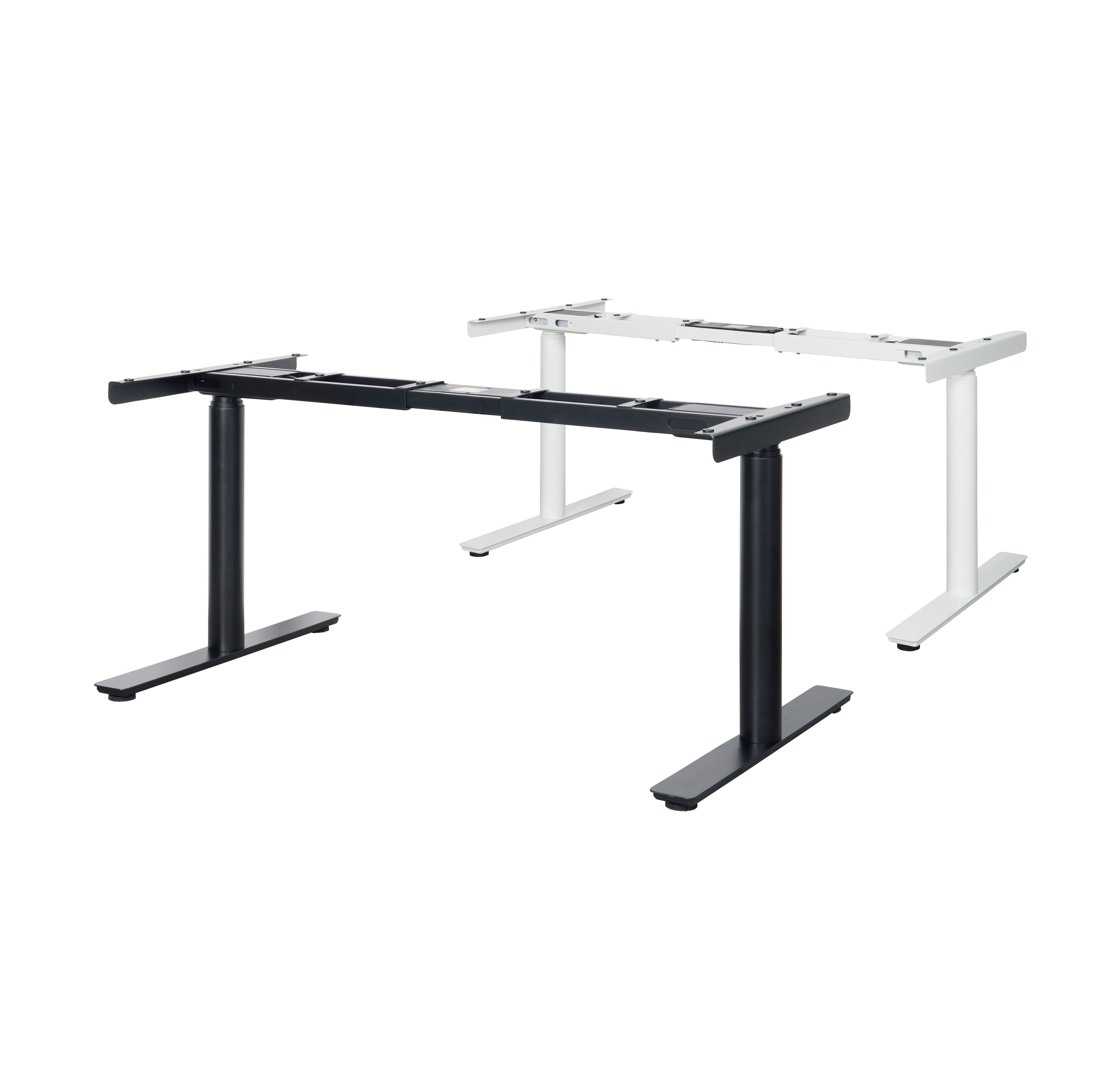 Armazón de mesa redonda regulable en altura