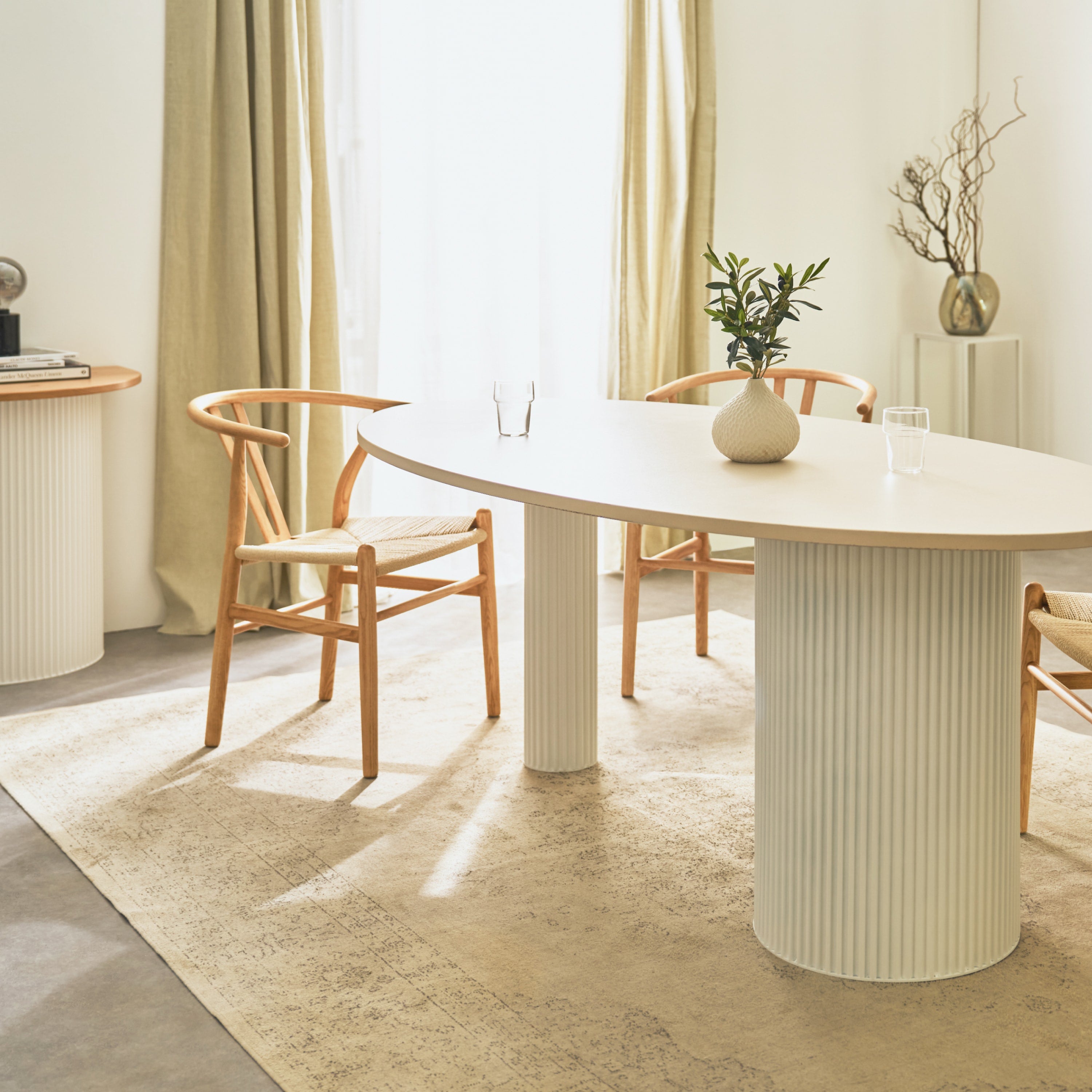 Tischsäule SINGLE WAVY