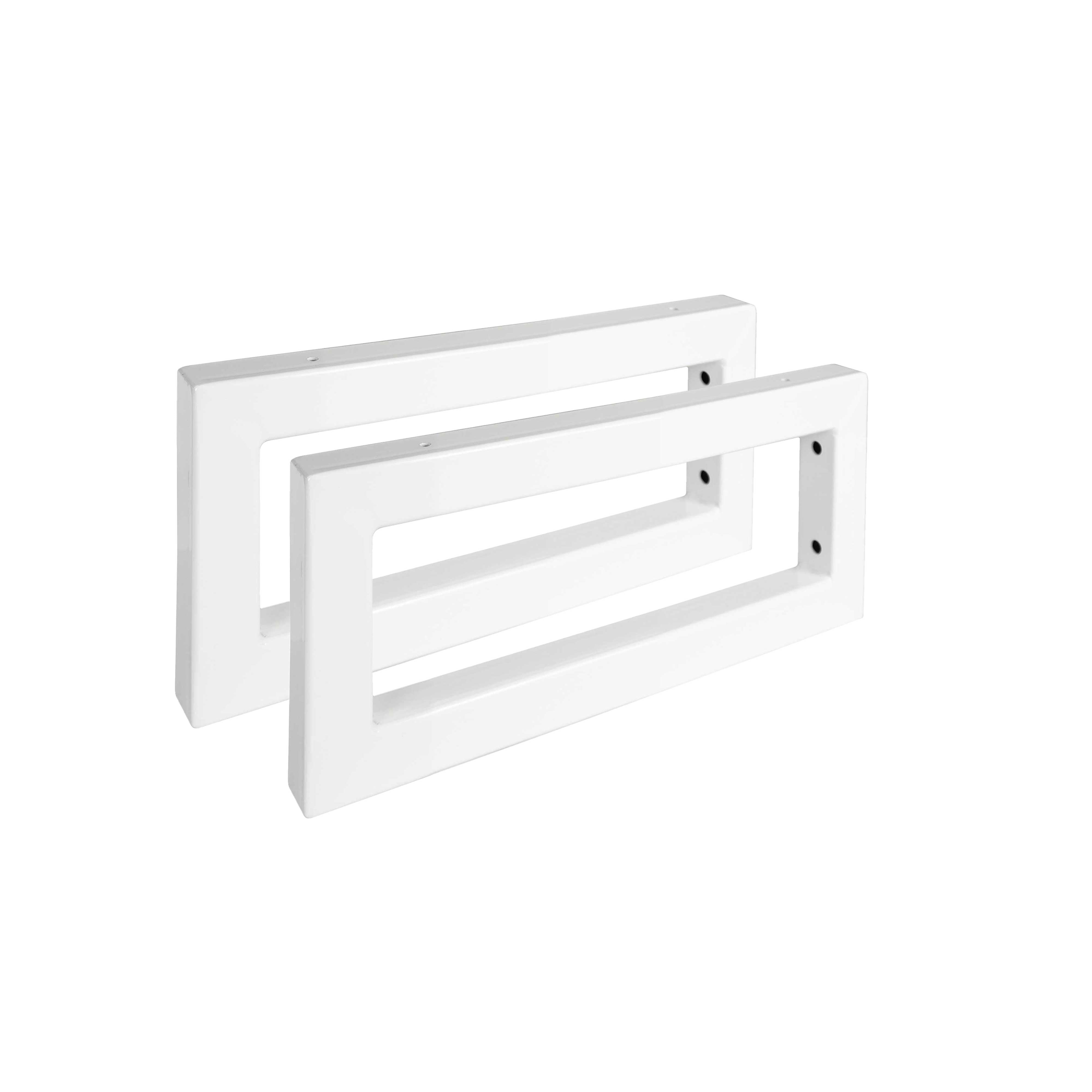 2er Set Wandkonsole RECHTECK