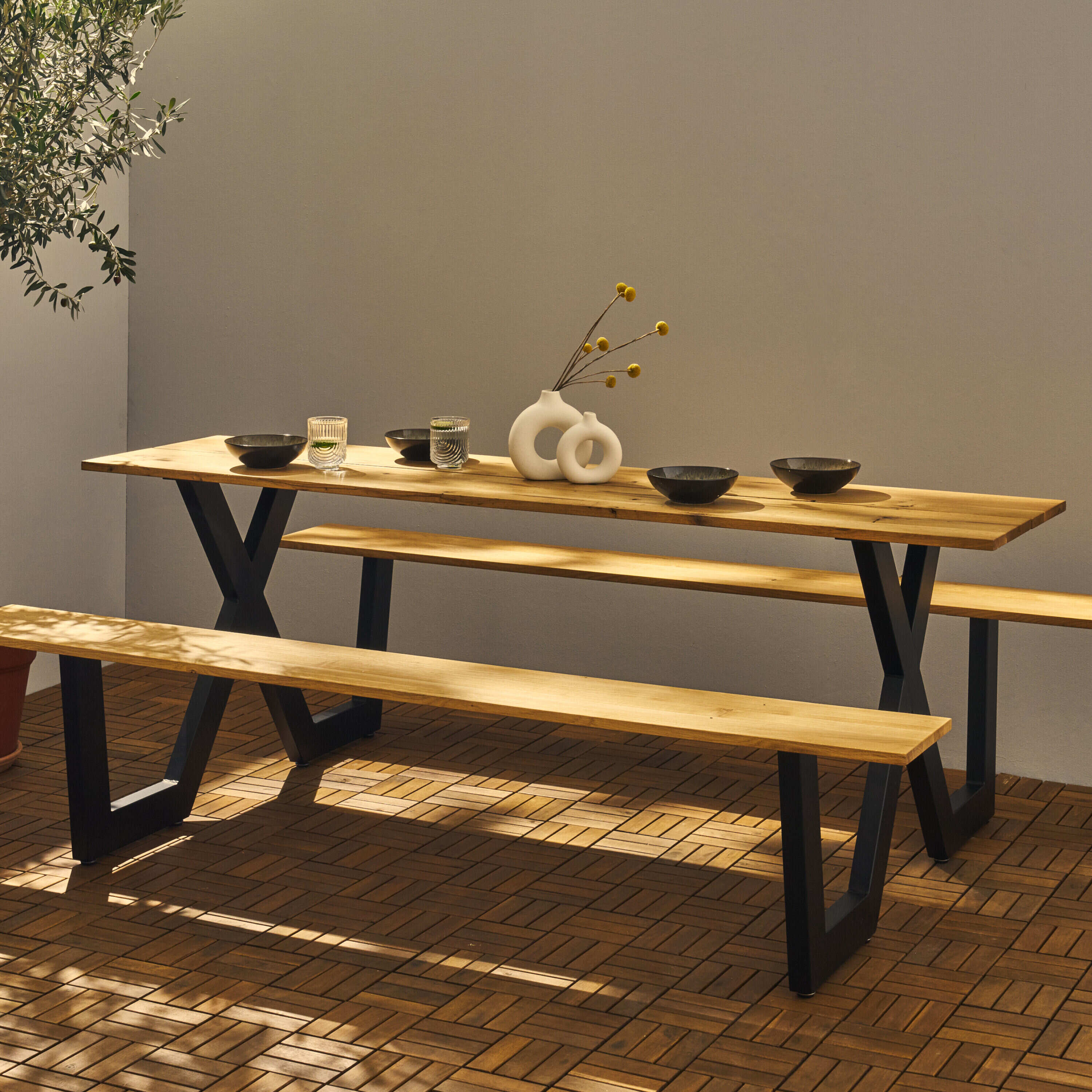 Juego de 2 asientos X-FORM