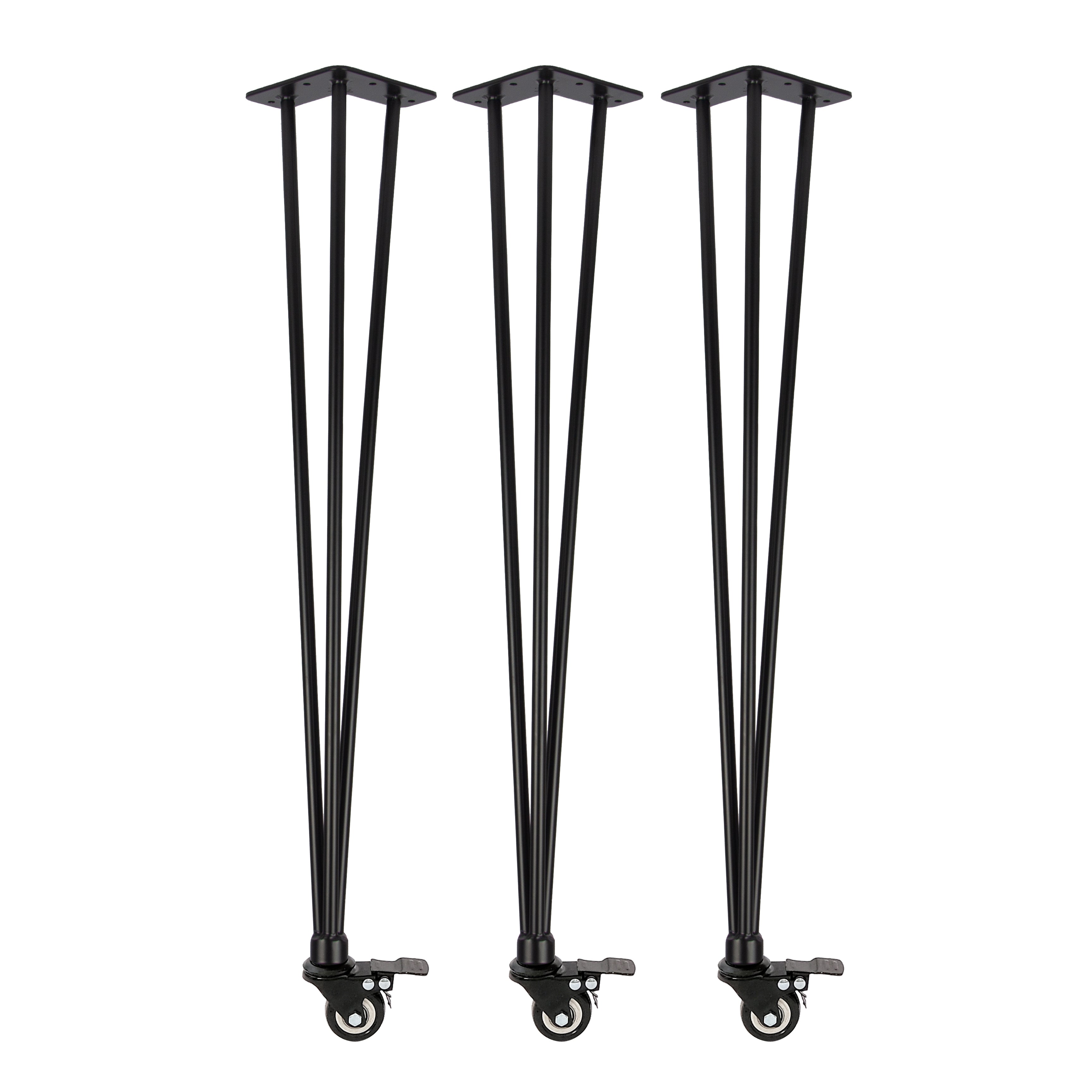 Juego de 4 HAIRPIN Legs 'n' Roll