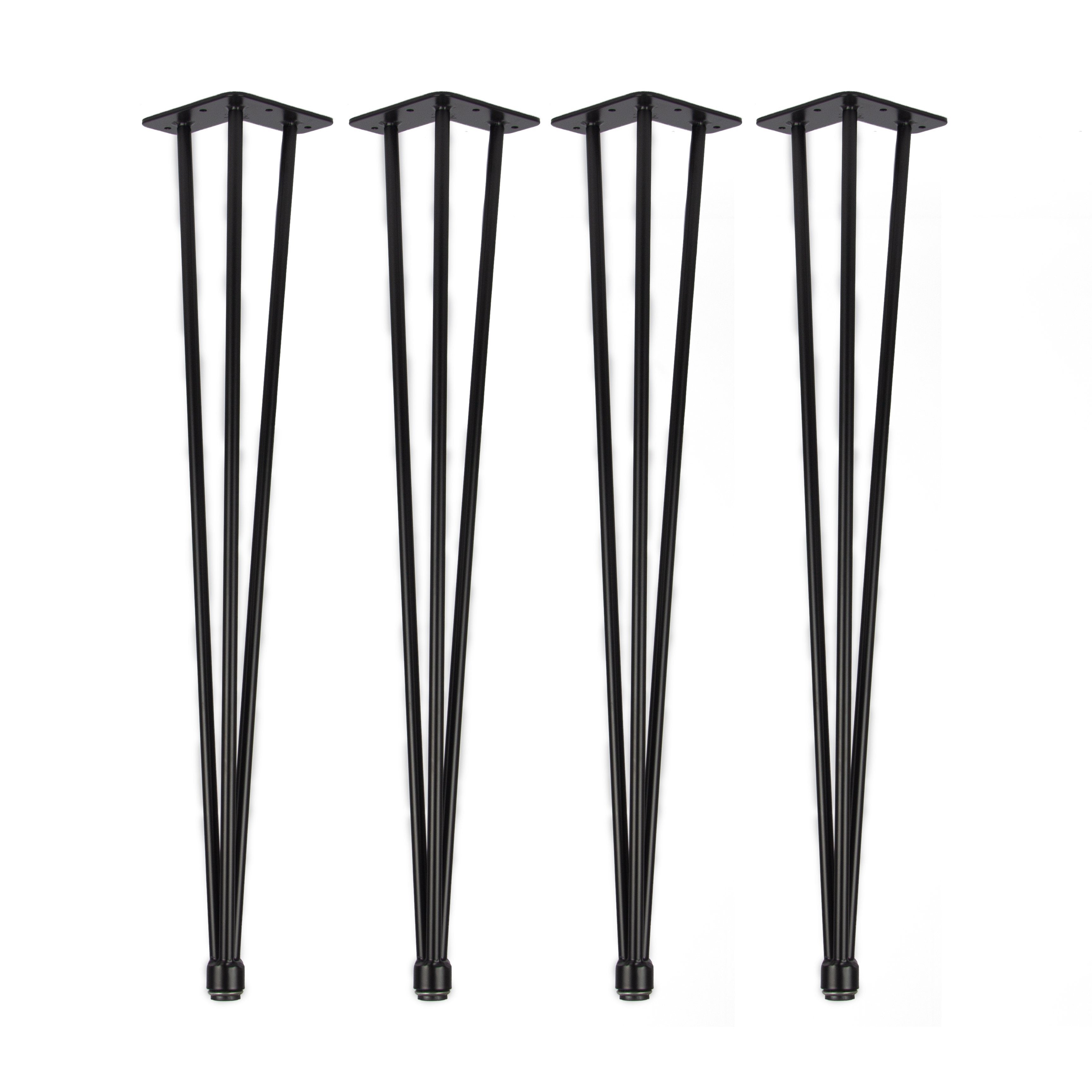 Juego de 4 HAIRPIN Legs Ajustable