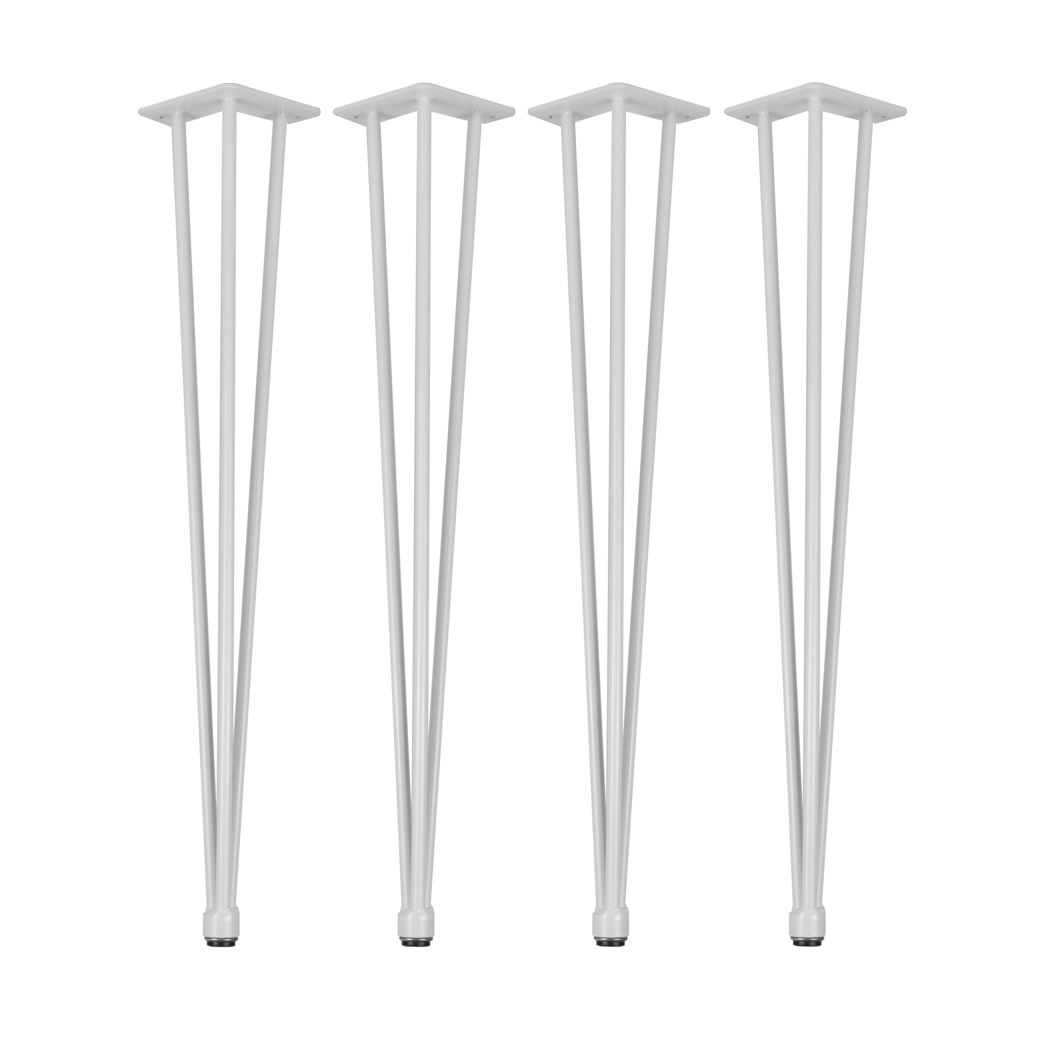 Juego de 4 HAIRPIN Legs Ajustable