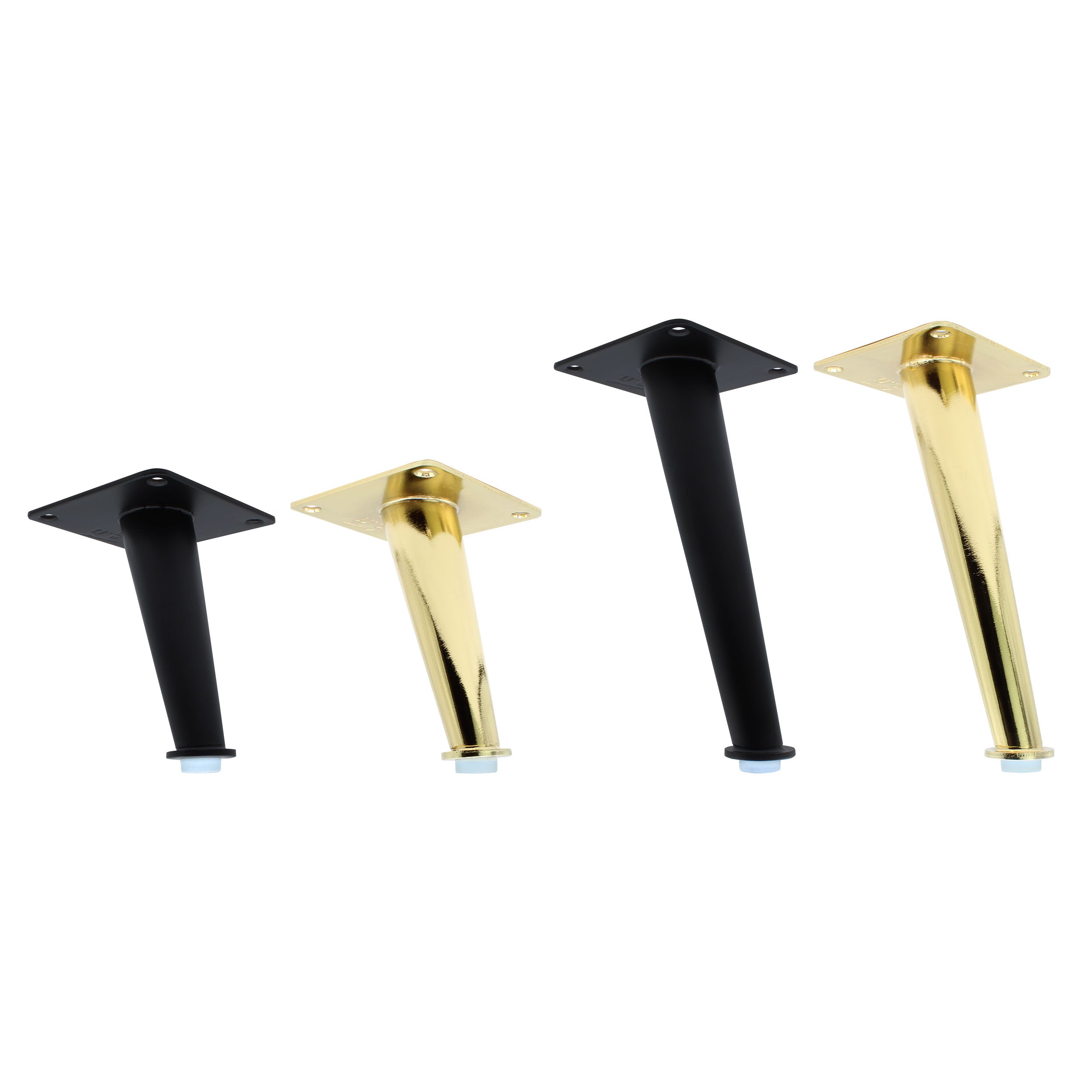 4er Set Möbelfüße CONICAL