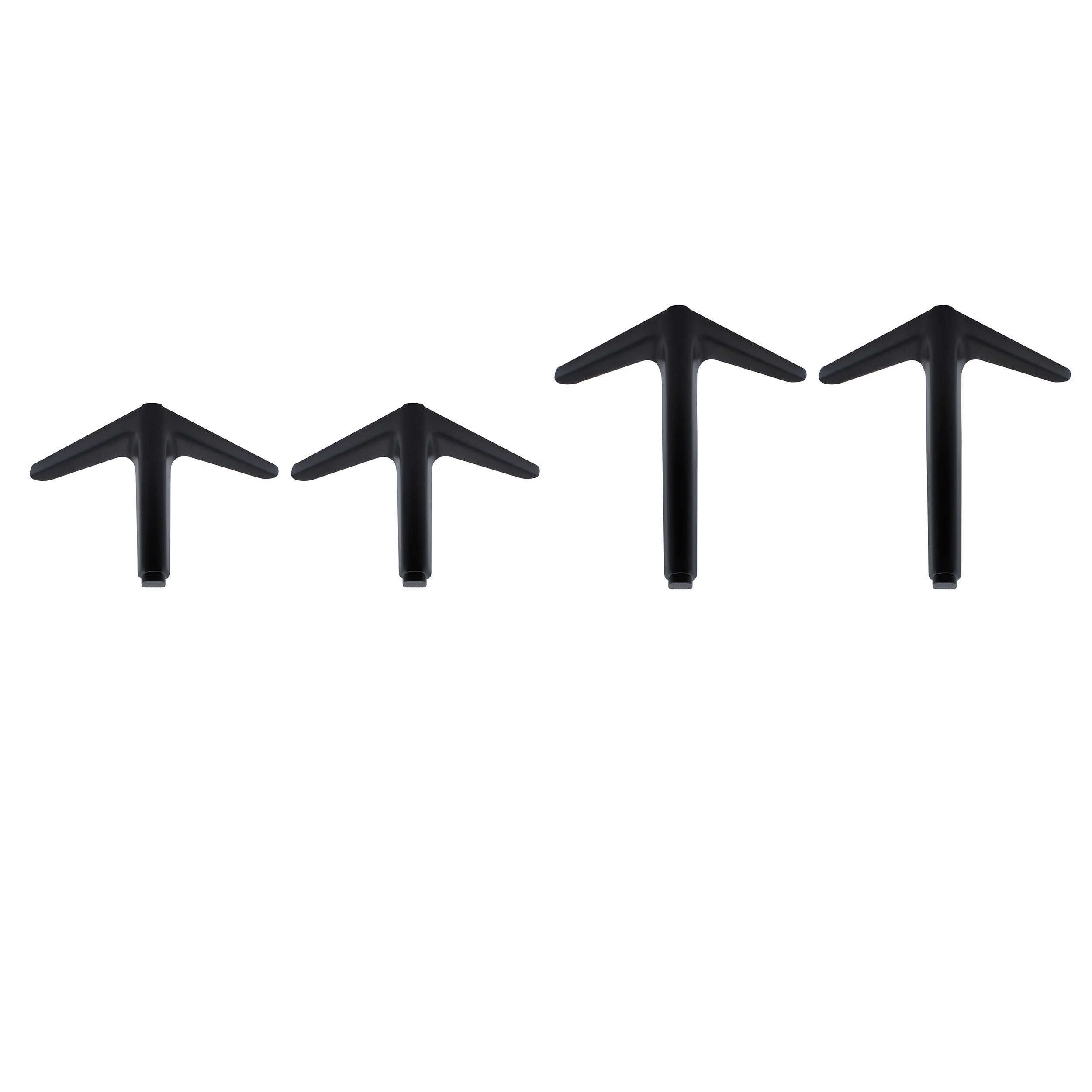4er Set Möbelfüße TRIANGLE