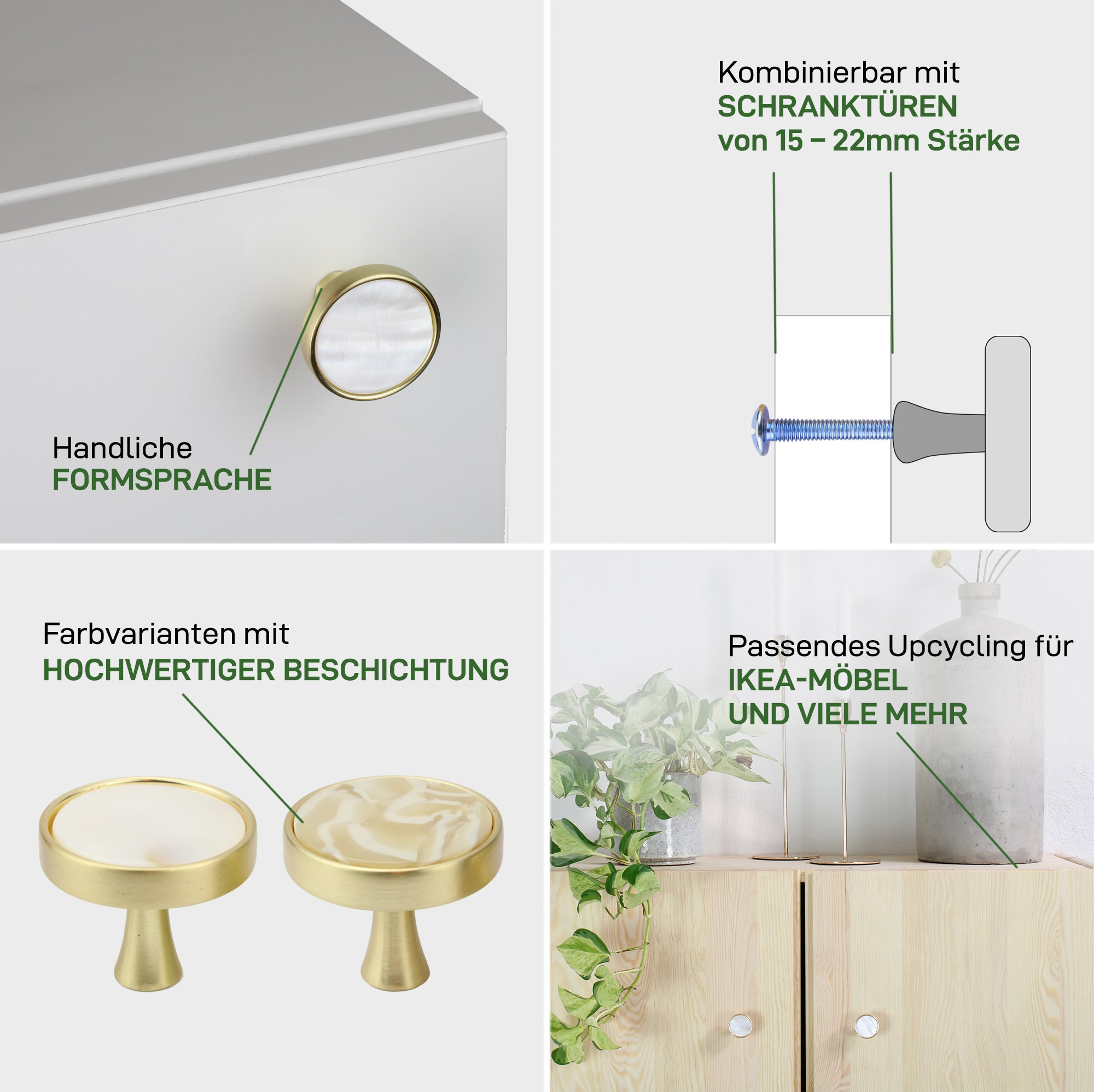 Tirador para muebles PERLE