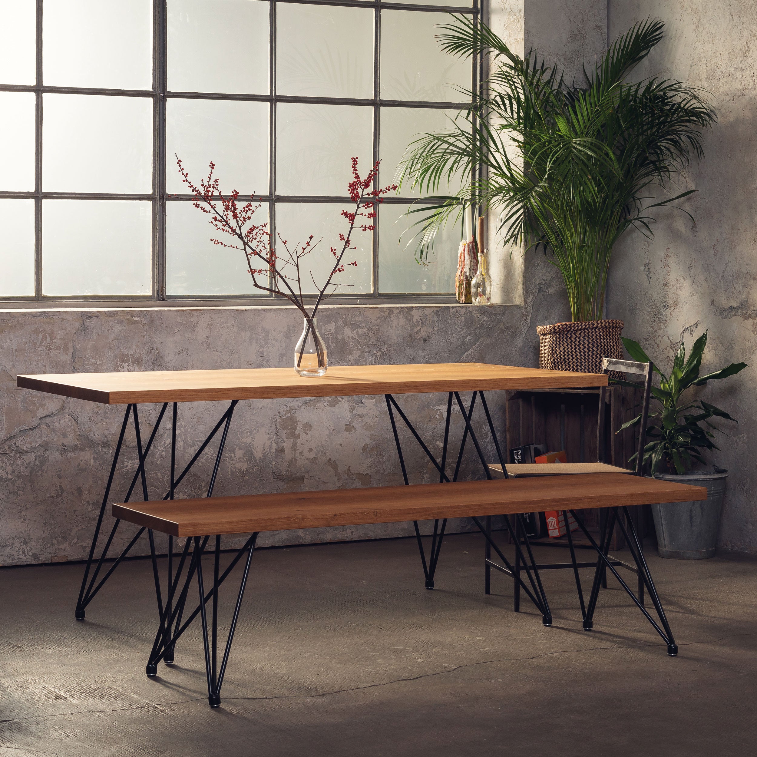 2er Set Tischgestell X ADJUSTABLE