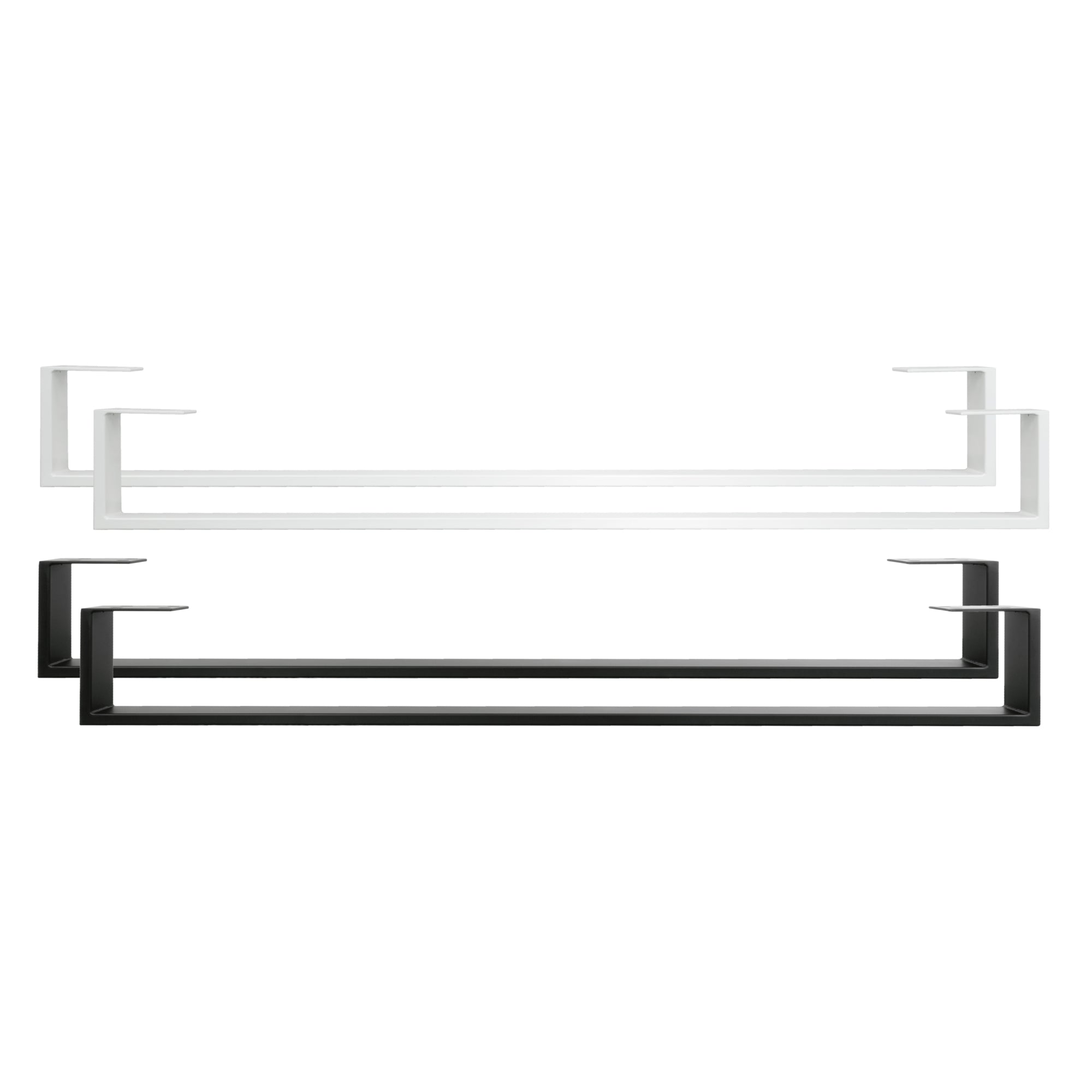 2er Set Bettkufen RECHTECK