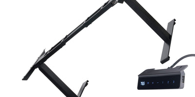 Height-adjustable table frame ECKIG