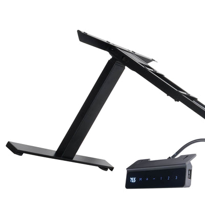 Height-adjustable table frame ECKIG