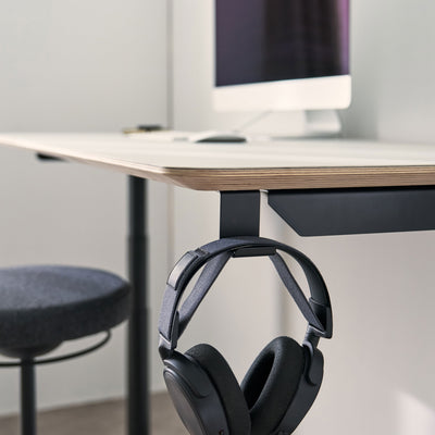 Height-adjustable table frame ECKIG
