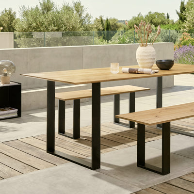 Set of 2 furniture runners RECHTECK