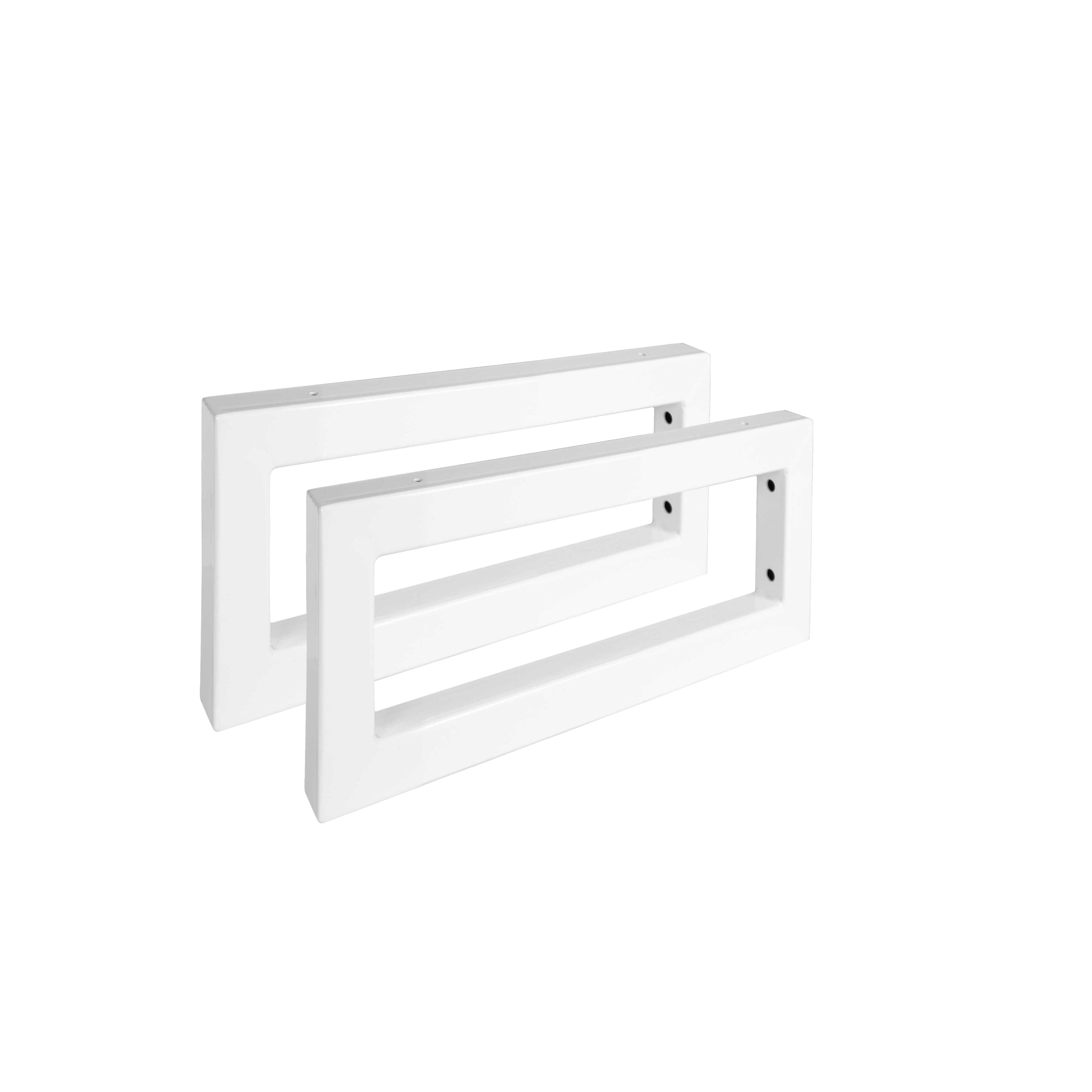 2er Set Wandkonsole RECHTECK