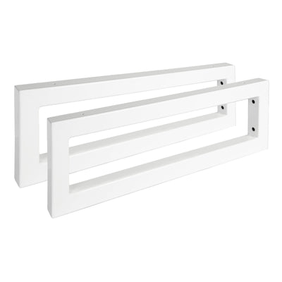 2er Set Wandkonsole RECHTECK