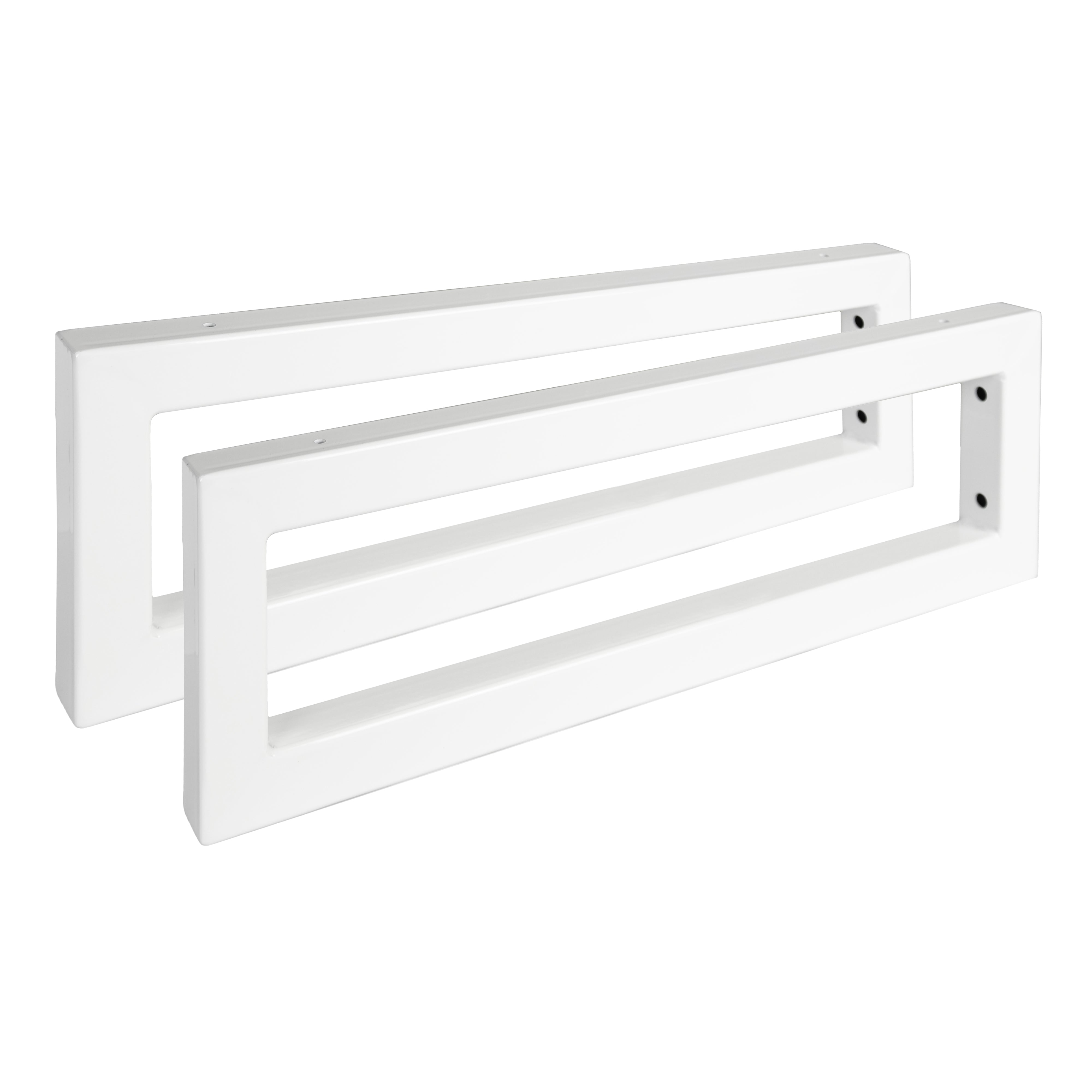 2er Set Wandkonsole RECHTECK