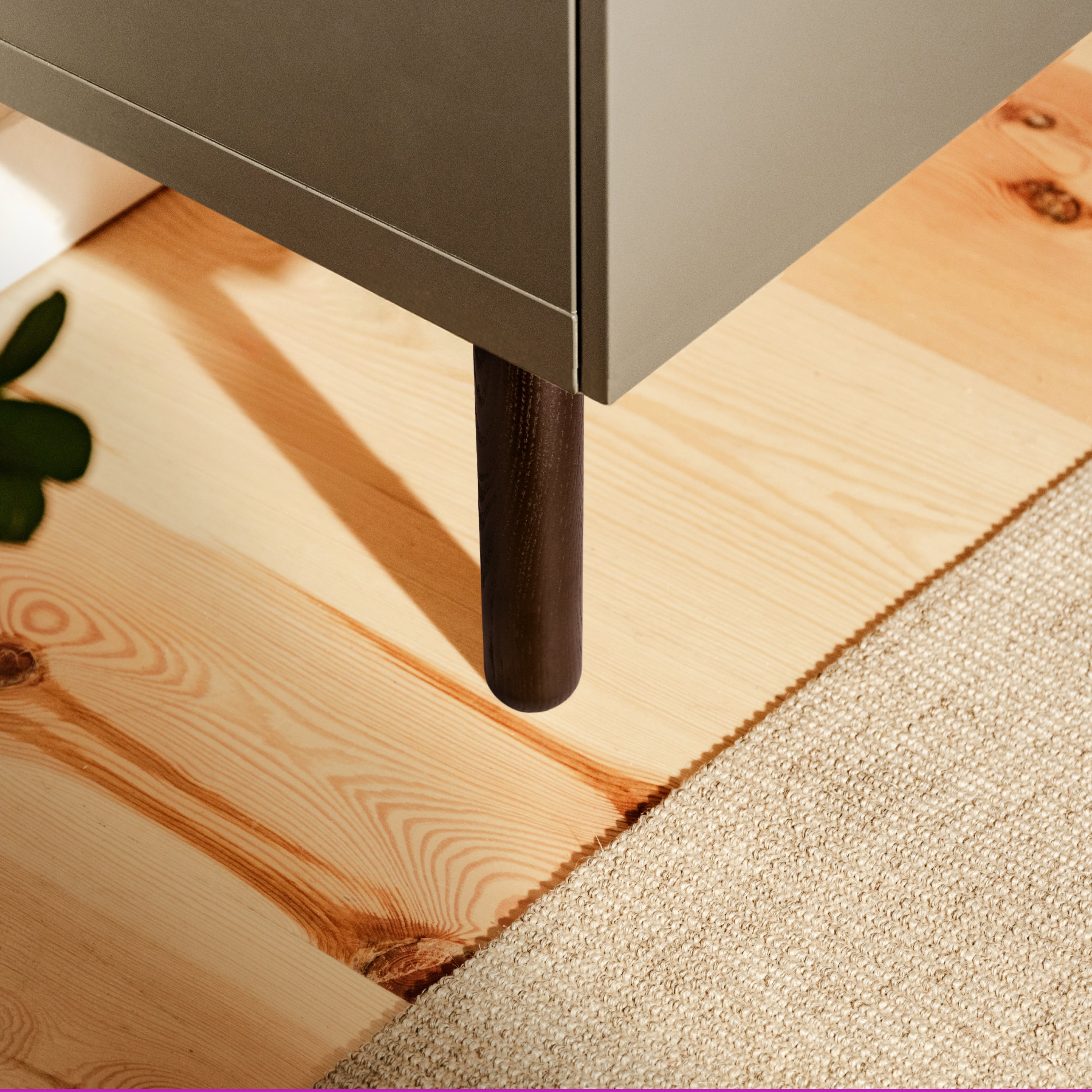 Juego de 4 pies de mueble FRITZ