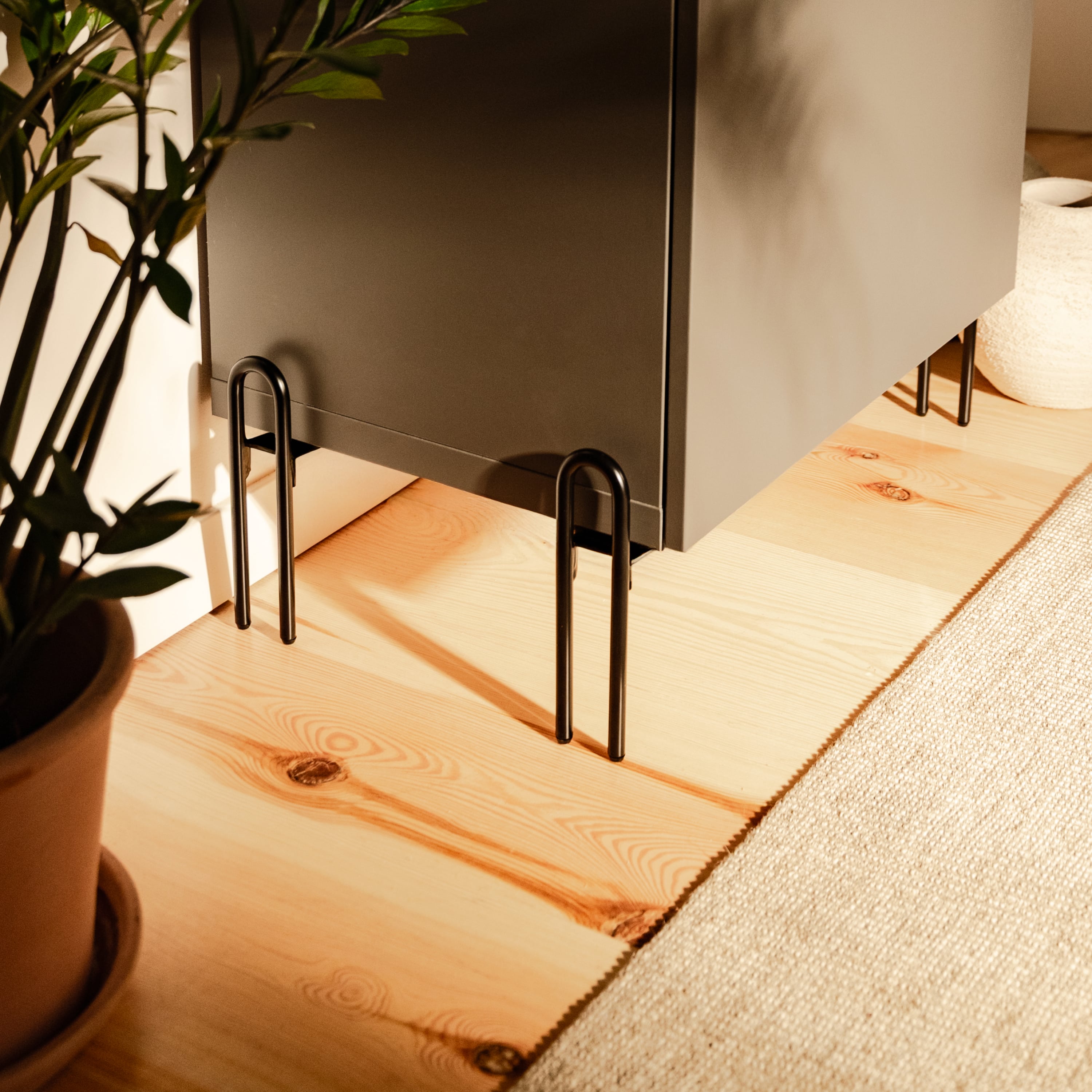 Juego de 4 pies de mueble JONAS
