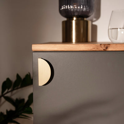 Tirador de mueble MEDIO CÍRCULO