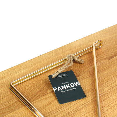 Juego de 2 soportes de estantería PANKOW