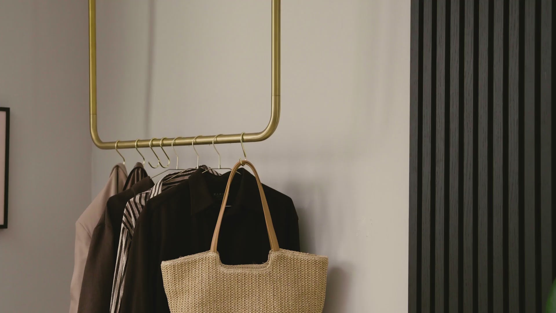 Clothes rail ROUND ceiling