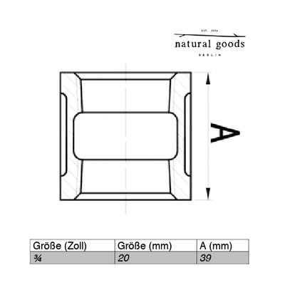 Pipe ACCESSORIES ¾ inch