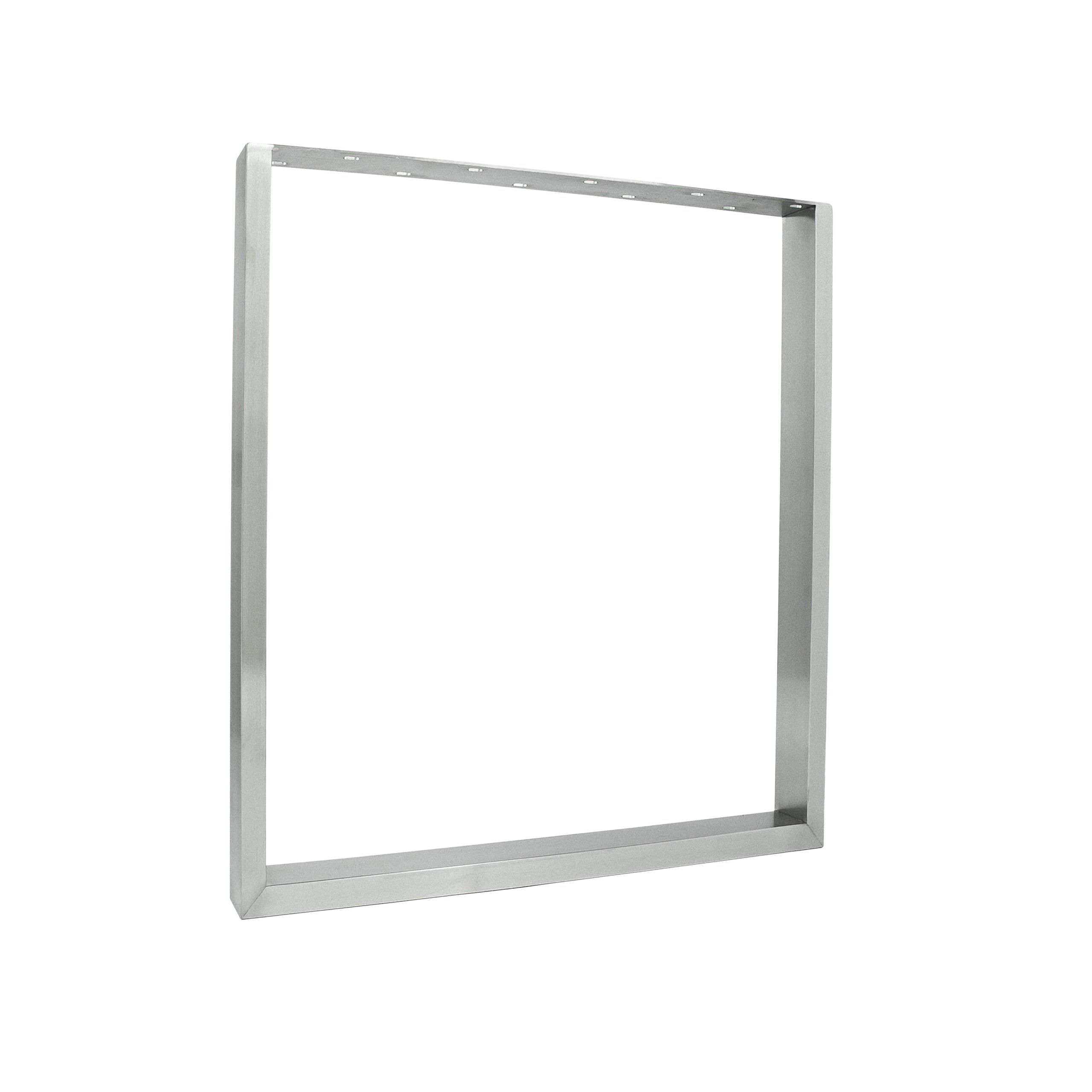 Juego de 2 correderas para muebles RECHTECK - acero inoxidable