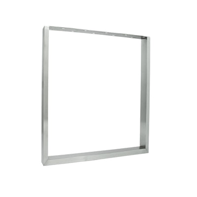 Juego de 2 correderas para muebles RECHTECK - acero inoxidable