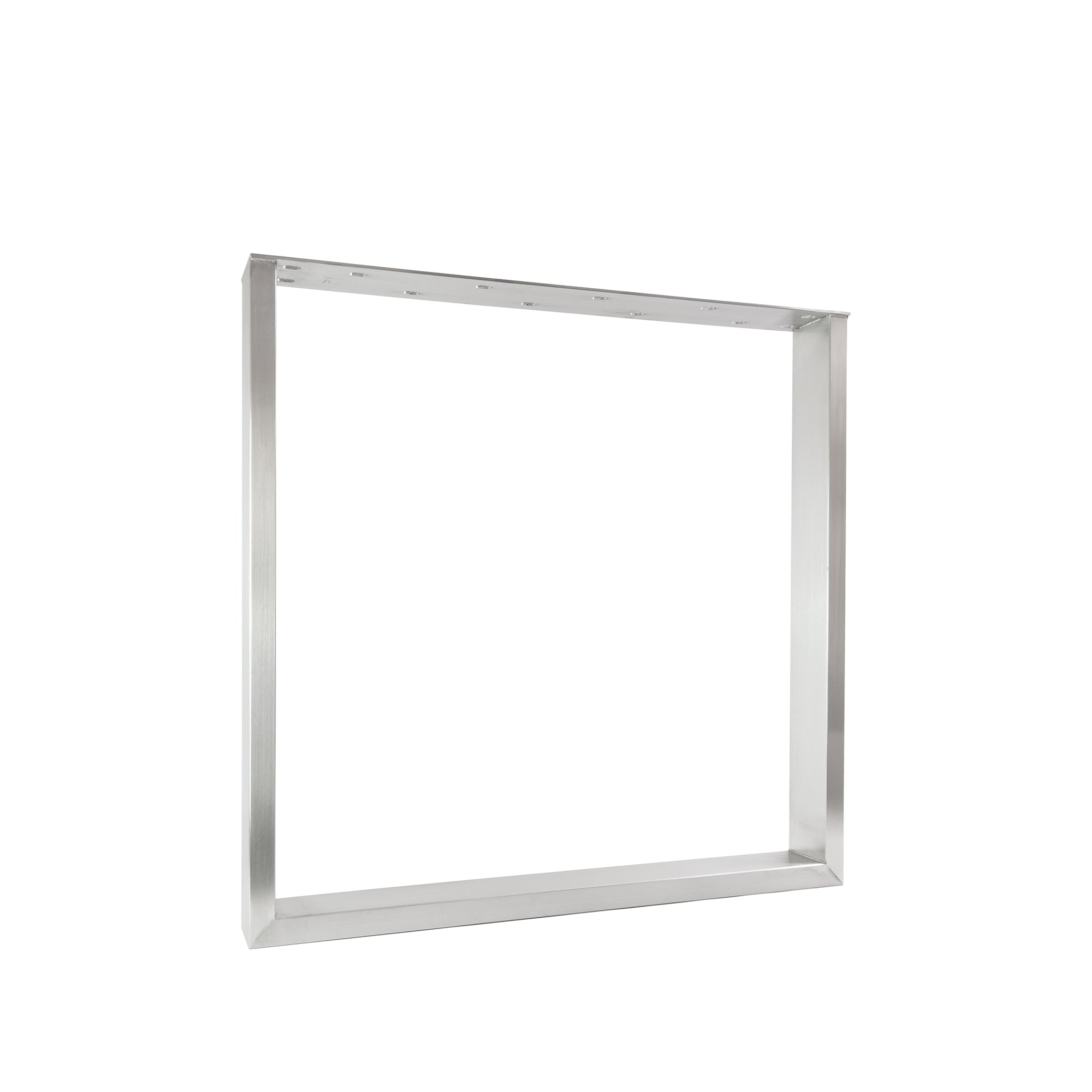 Juego de 2 correderas para muebles RECHTECK - acero inoxidable