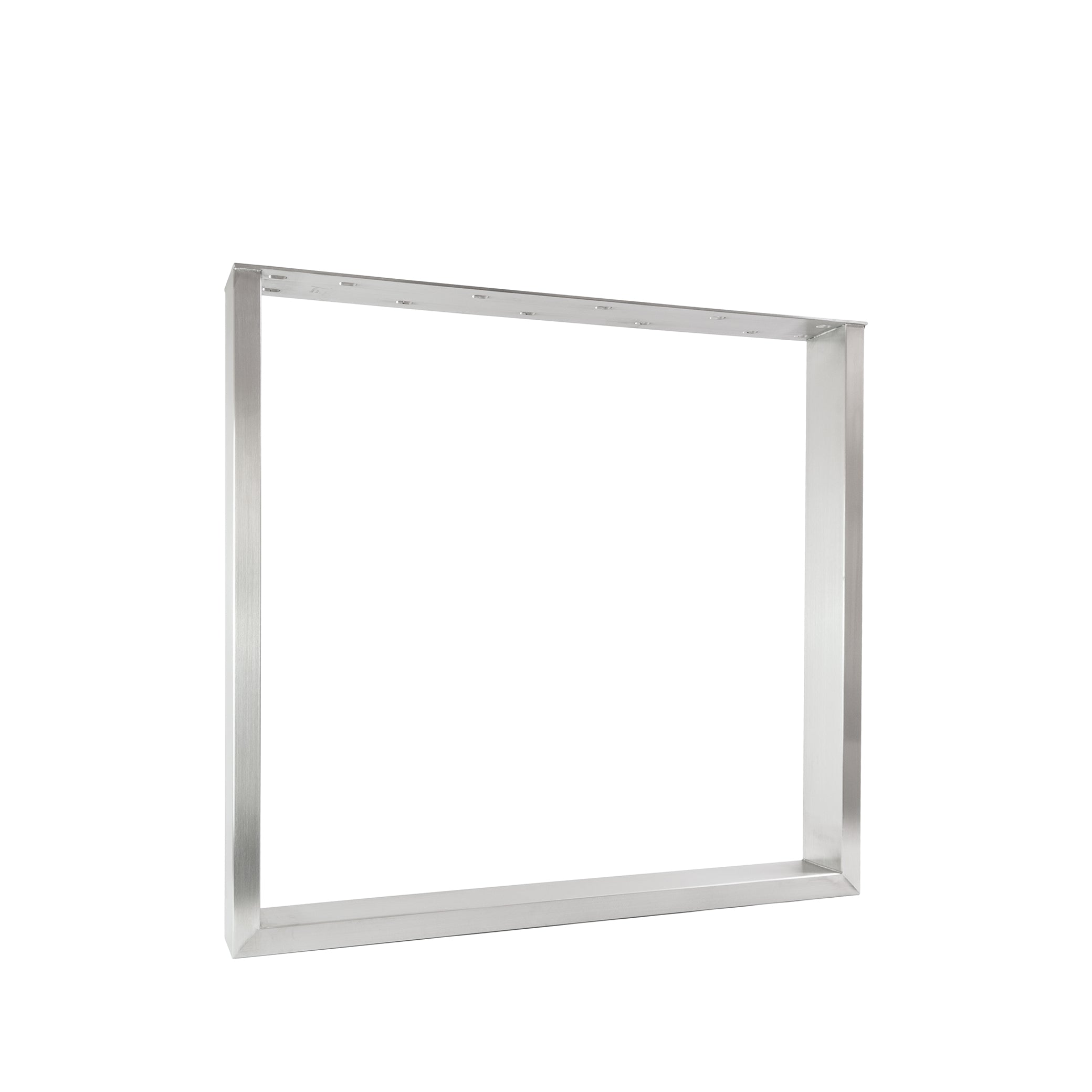 Juego de 2 correderas para muebles RECHTECK - acero inoxidable