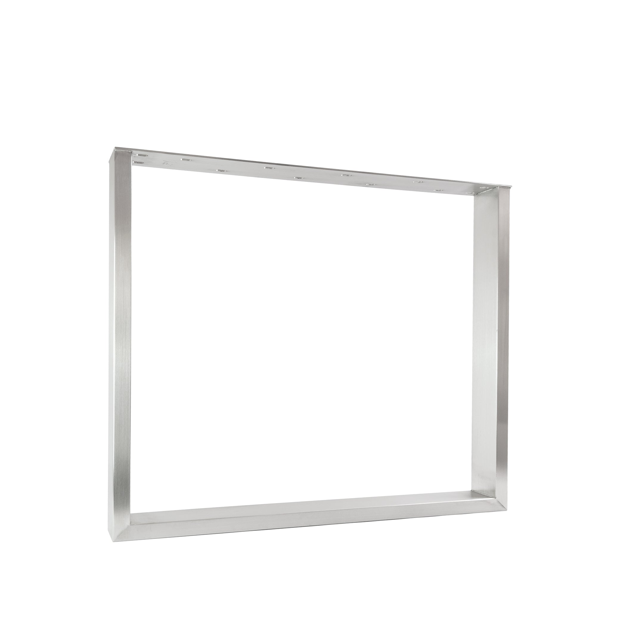 Juego de 2 correderas para muebles RECHTECK - acero inoxidable