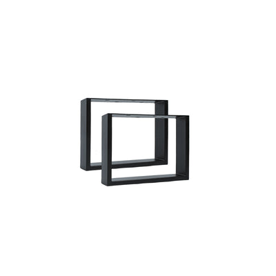 Juego de 2 correderas para muebles RECHTECK