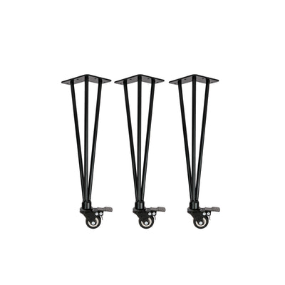 Juego de 4 HAIRPIN Legs 'n' Roll