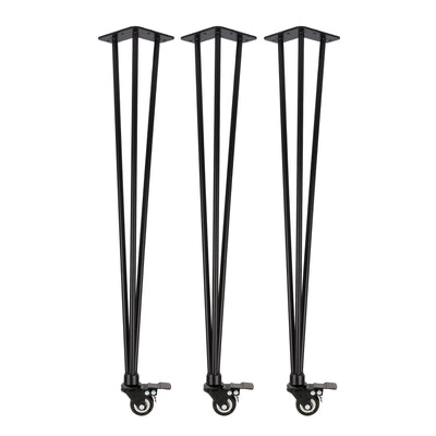 Juego de 4 HAIRPIN Legs 'n' Roll