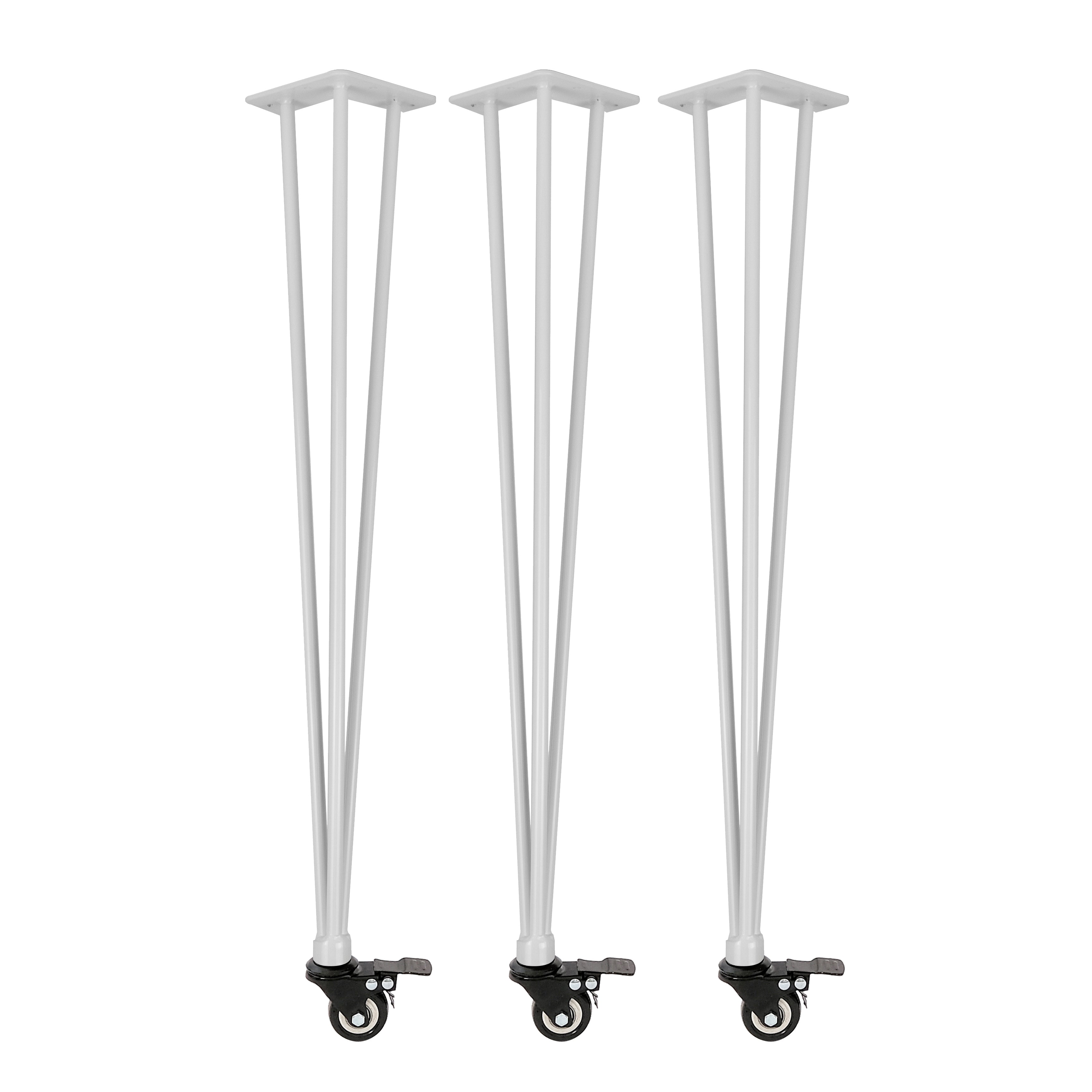 Juego de 4 HAIRPIN Legs 'n' Roll
