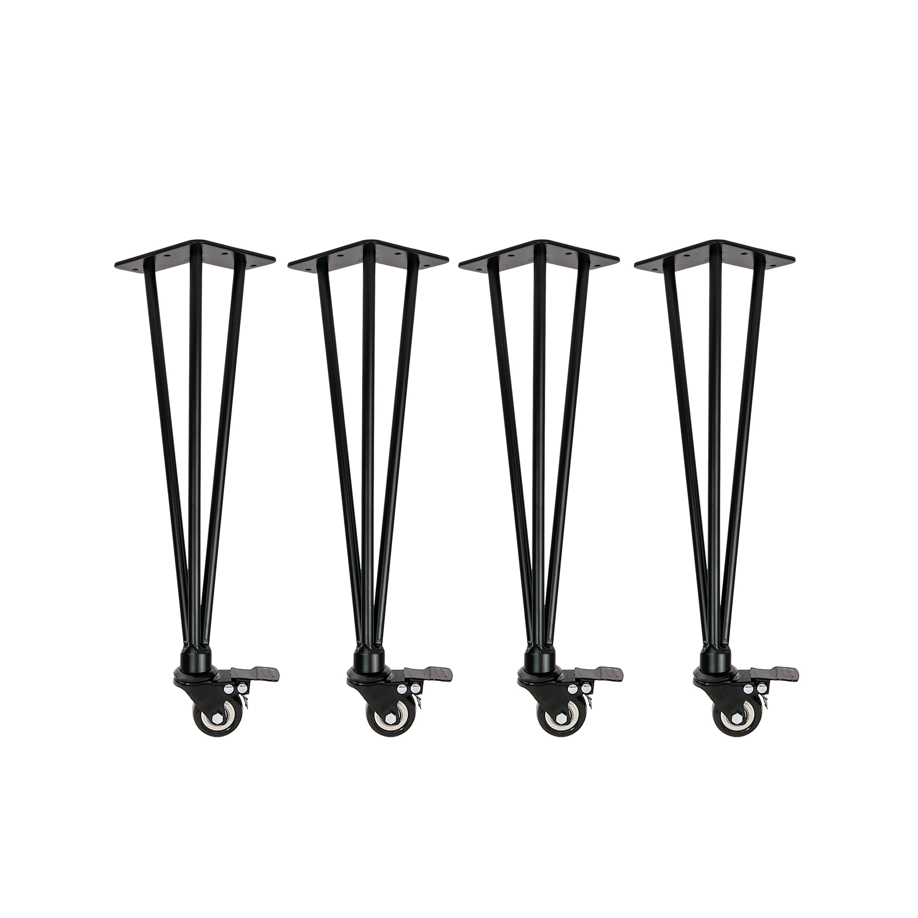 Juego de 4 HAIRPIN Legs 'n' Roll