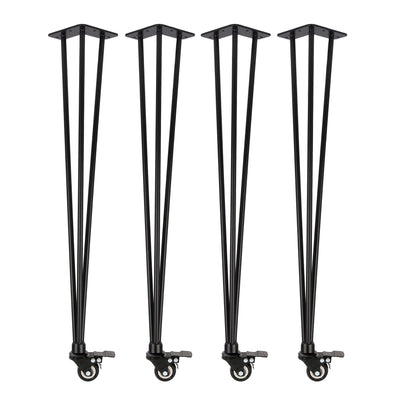 Juego de 4 HAIRPIN Legs 'n' Roll