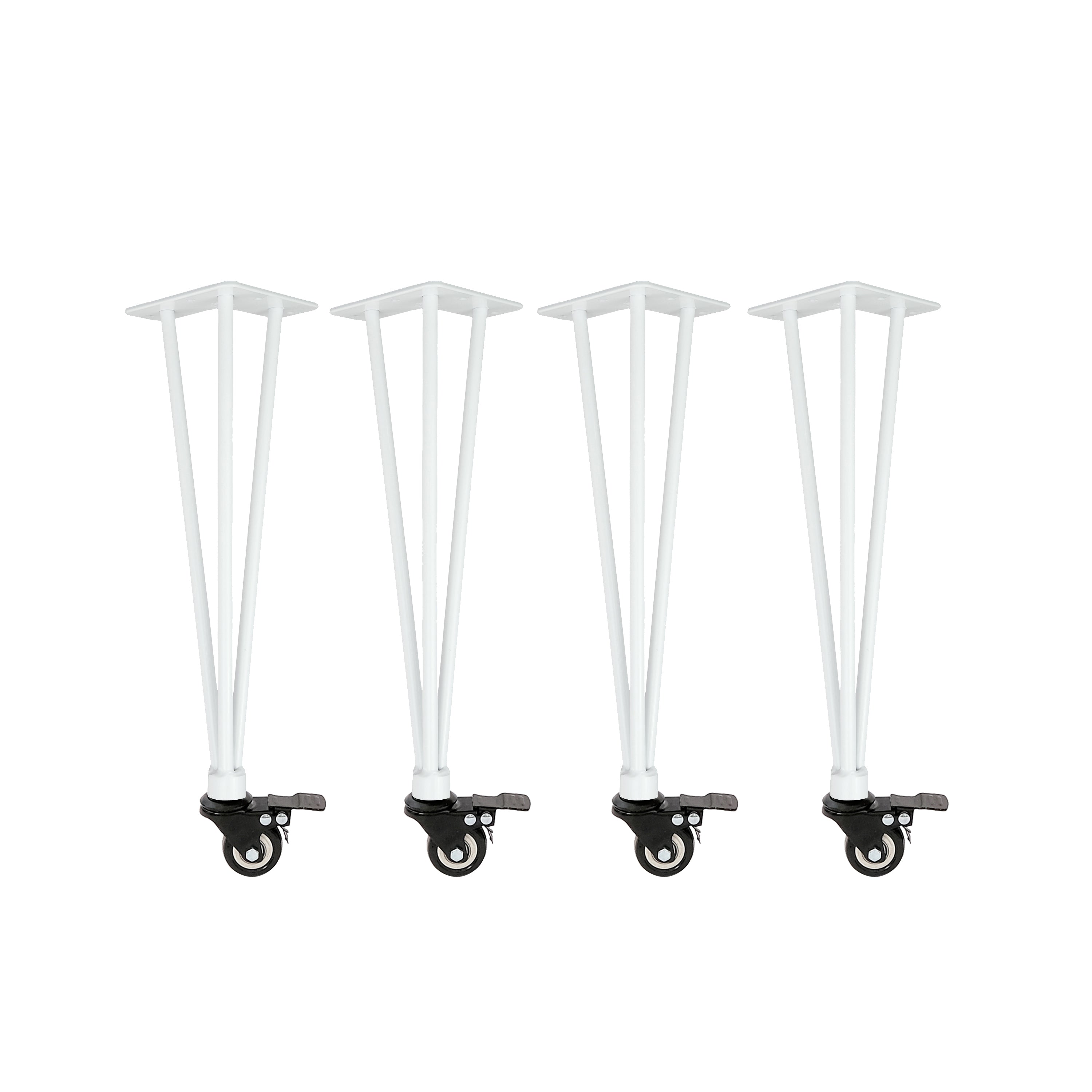 Juego de 4 HAIRPIN Legs 'n' Roll