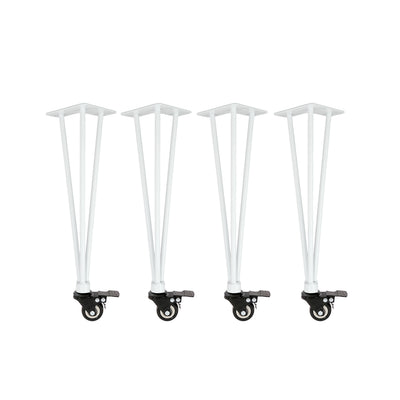 Juego de 4 HAIRPIN Legs 'n' Roll