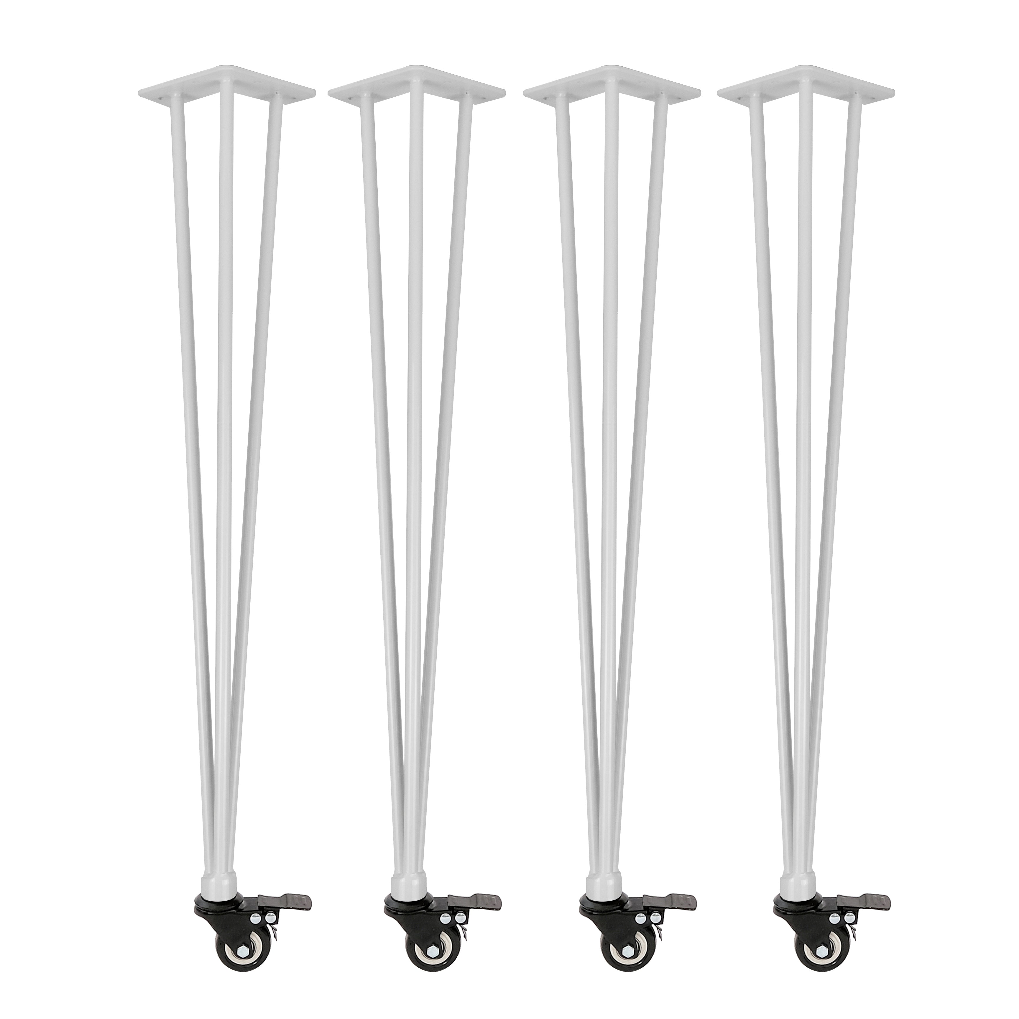 Juego de 4 HAIRPIN Legs 'n' Roll