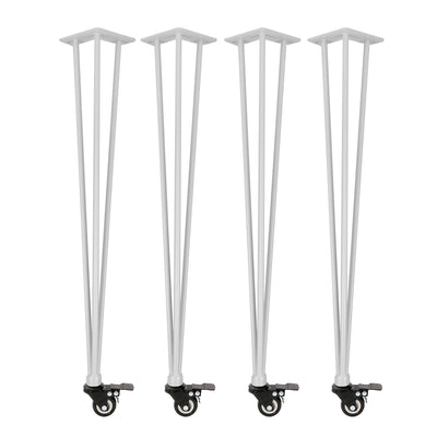 Juego de 4 HAIRPIN Legs 'n' Roll