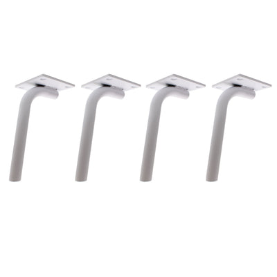 Set of 4 furniture feet CURVED