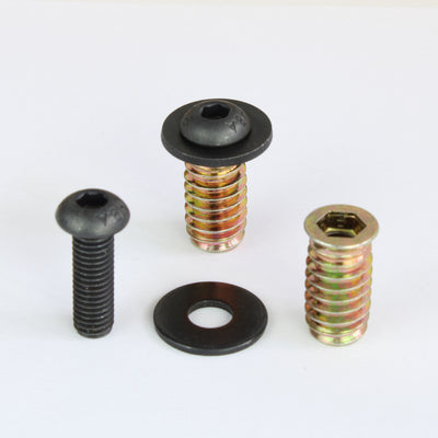 Schraubenset mit Gewindeeinsatz