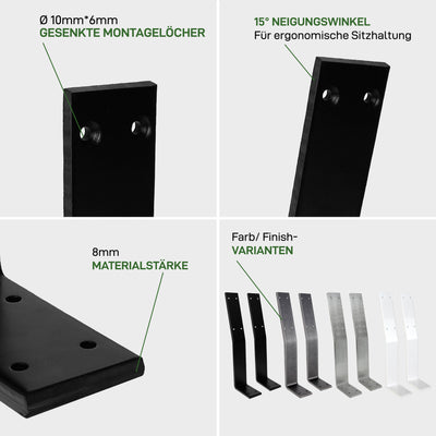 Backrest bracket ALL AROUND