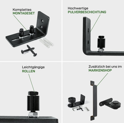 Schiebetürsystem BODENFÜHRUNG